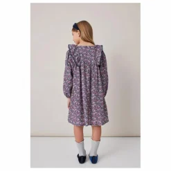 Robe Fleurs | Bleu marine