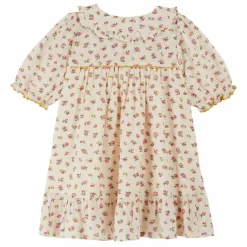 Robe Floresco | Ecru