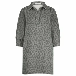 Robe Flynth Guépard Coton Bio | Gris