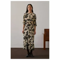 Robe Francine Soie | Jaune pâle