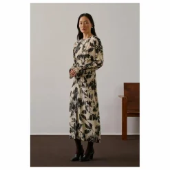Robe Francine Soie | Jaune pâle