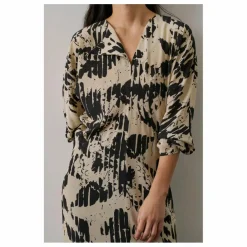 Robe Francine Soie | Jaune pâle