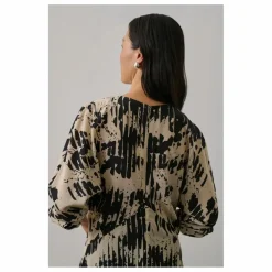 Robe Francine Soie | Jaune pâle