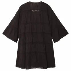 Robe Freda Voile de Coton | Noir