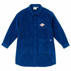 Robe Genevieve Coton Bio | Bleu électrique
