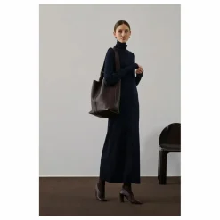 Robe Georgia Laine Vierge | Bleu marine