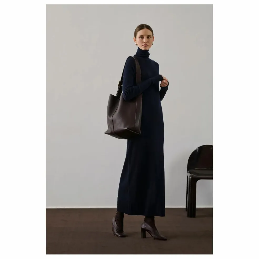 Robe Georgia Laine Vierge | Bleu marine