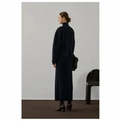 Robe Georgia Laine Vierge | Bleu marine