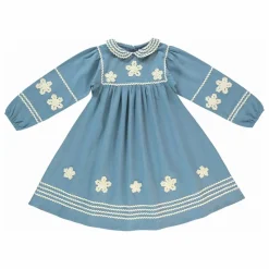 Robe Inga Coton Bio | Bleu