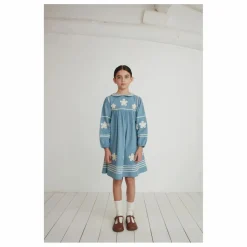 Robe Inga Coton Bio | Bleu
