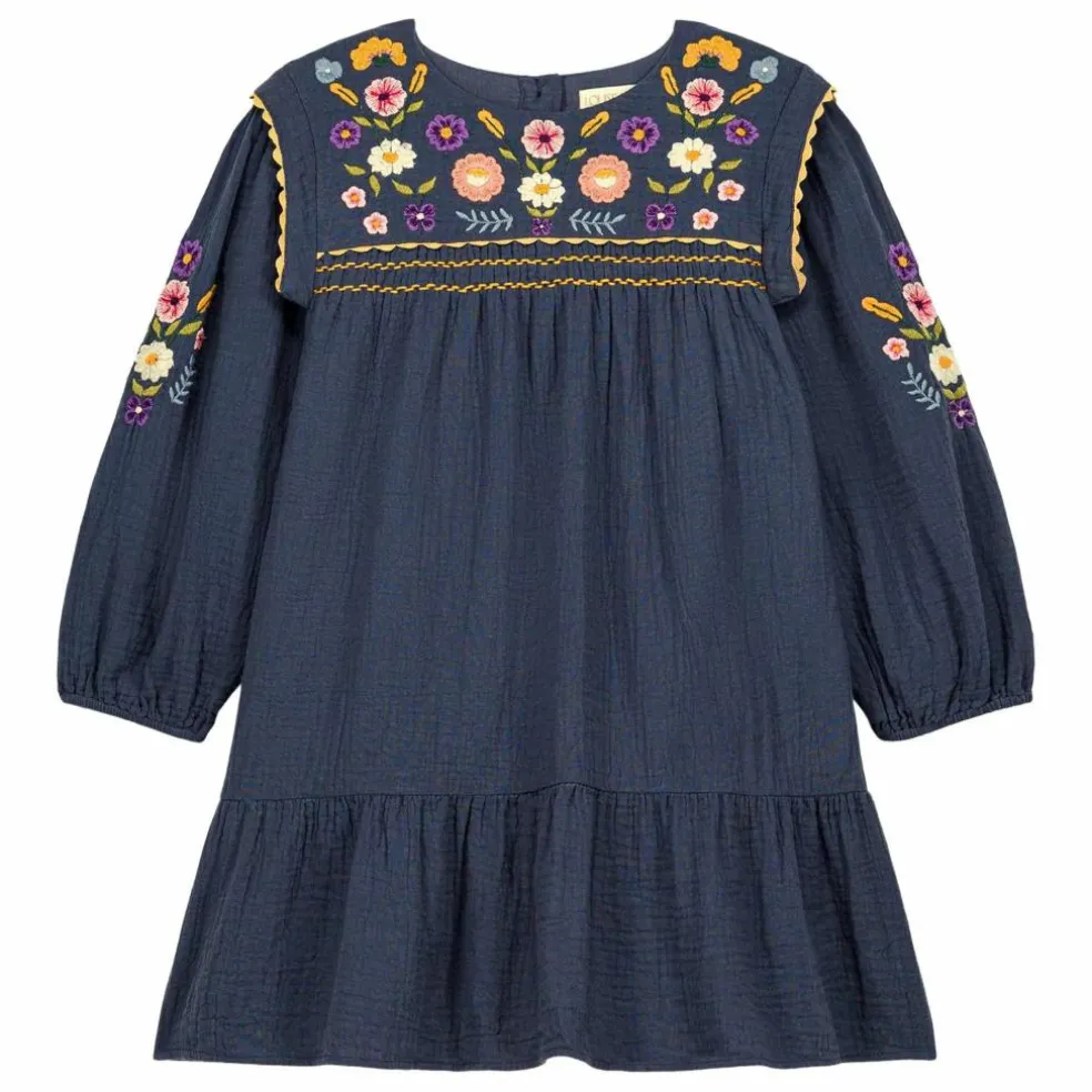 Robe Isatys Coton Bio | Bleu nuit