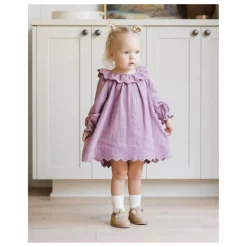 Robe Isla Gaze de Coton Bio | Magenta