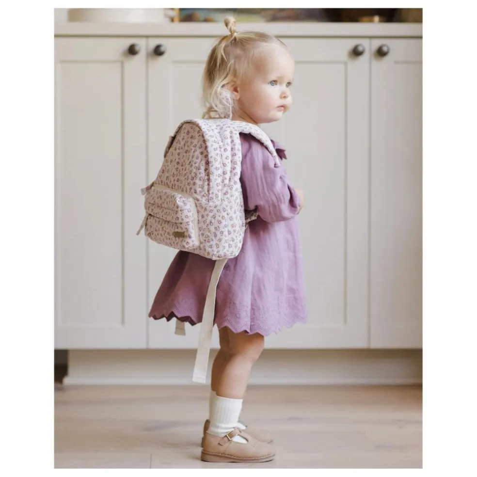 Robe Isla Gaze de Coton Bio | Magenta