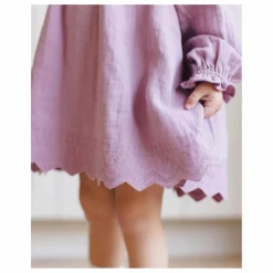 Robe Isla Gaze de Coton Bio | Magenta