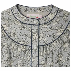 Robe Jacinta Coton Bio | Bleu gris