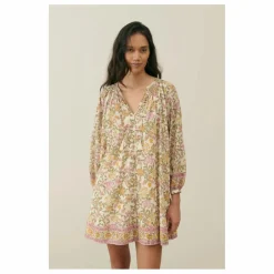 Robe Janice Mimosa Coton Bio - Collection Femme | Crème