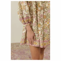 Robe Janice Mimosa Coton Bio - Collection Femme | Crème