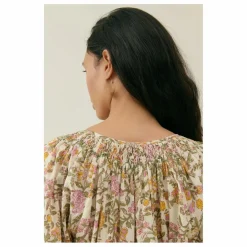 Robe Janice Mimosa Coton Bio - Collection Femme | Crème
