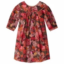 Robe Josianne Liberty Coton Bio | Rose
