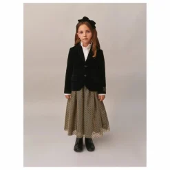 Robe Juste Tulle Flocke | Or