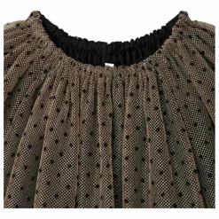 Robe Juste Tulle Flocke | Or