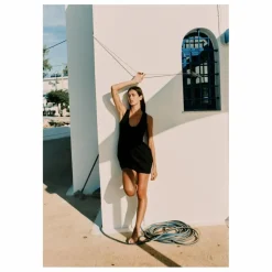 Robe La Popeline Mini | Noir