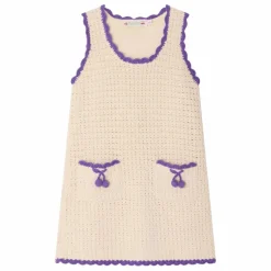 Robe Lali Maille | Ecru