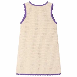 Robe Lali Maille | Ecru