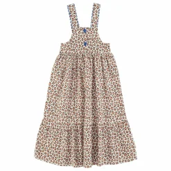 Robe Léopard Coton Bio | Ecru