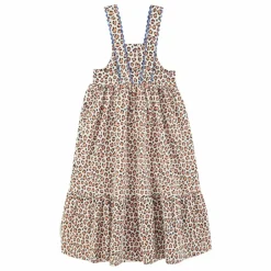 Robe Léopard Coton Bio | Ecru