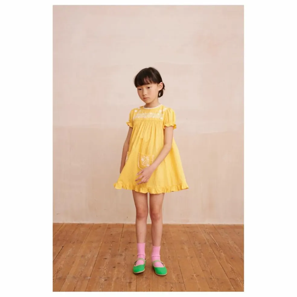 Robe Louisa | Abricot