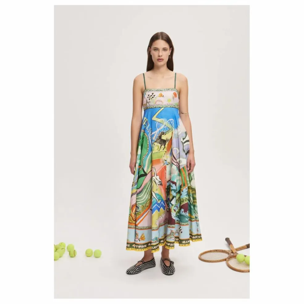 Robe Lucky Pace Lin | Bleu