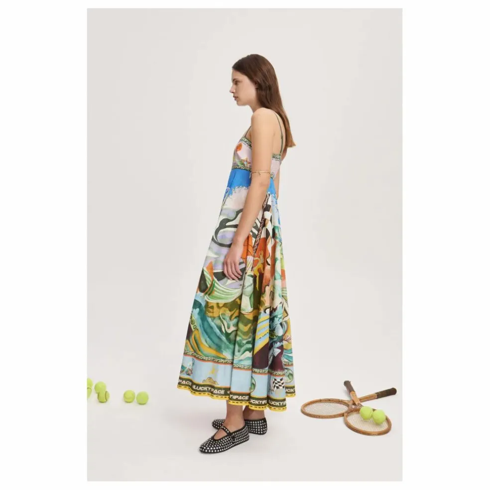 Robe Lucky Pace Lin | Bleu