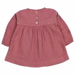 Robe Lurex Coton Bio | Mauve