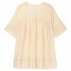 Robe Lurex Senna | Rose pêche