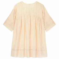 Robe Lurex Senna | Rose pêche