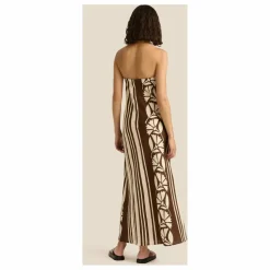 Robe Maeve Clove Coconut Lin | Marron