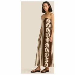 Robe Maeve Clove Coconut Lin | Marron