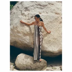 Robe Maeve Clove Coconut Lin | Marron