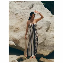 Robe Maeve Clove Coconut Lin | Marron