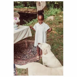 Robe Marla Plumetis | Blanc
