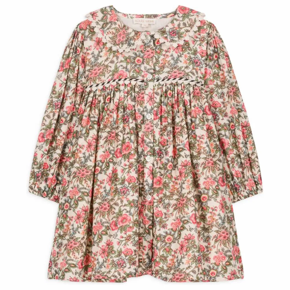Robe Marlotta Gaze de Coton | Rose