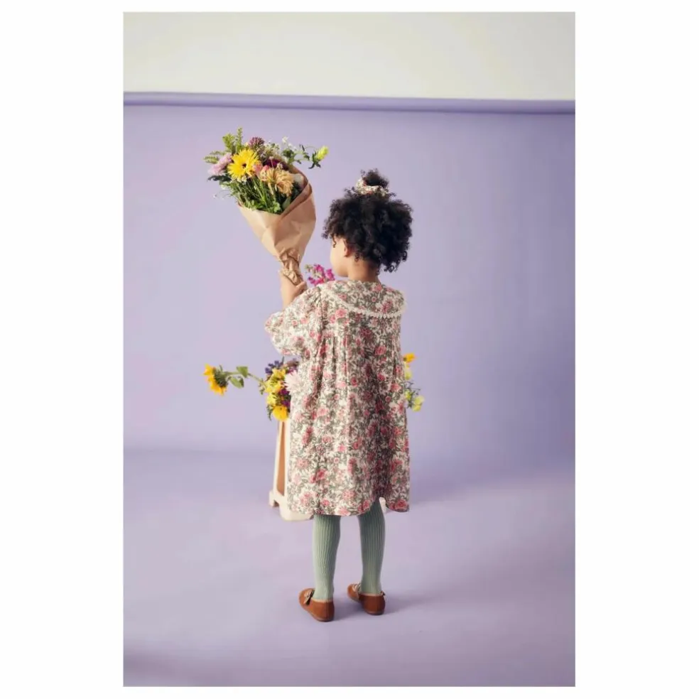 Robe Marlotta Gaze de Coton | Rose