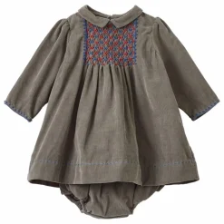 Robe Mars Velours Côtelé | Gris
