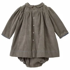 Robe Mars Velours Côtelé | Gris