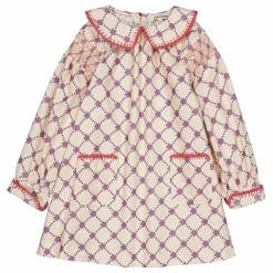 Robe Martha Fleurie | Ecru