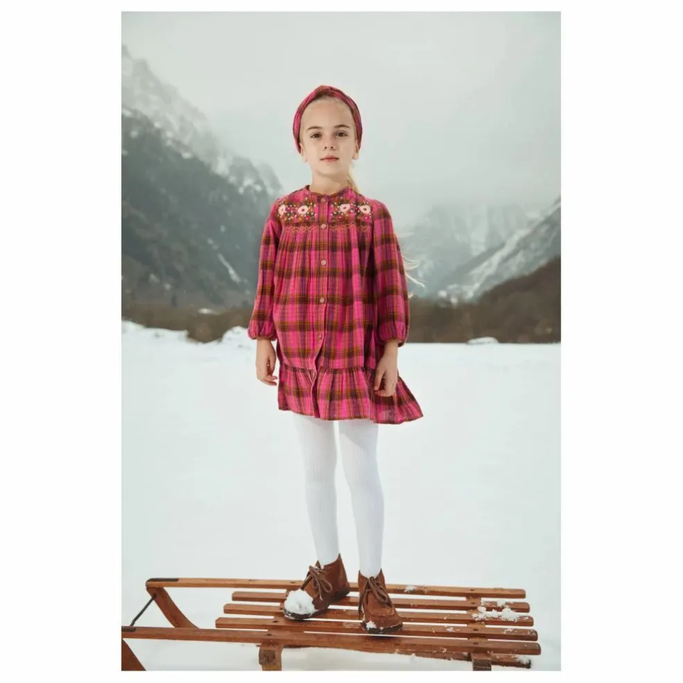 Robe Massilia Coton Bio | Rose fuschia