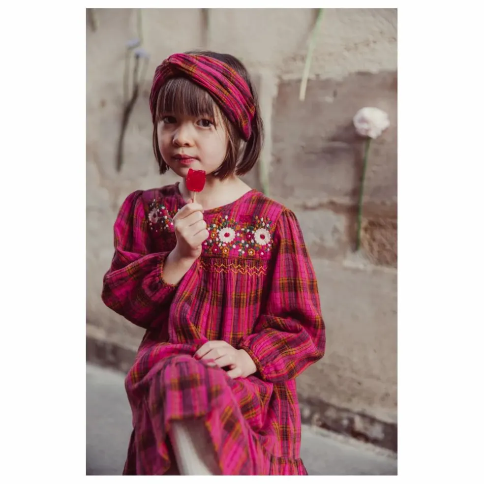 Robe Massilia Coton Bio | Rose fuschia