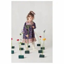 Robe Massilia Fleurie | Bleu marine