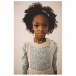 Robe Mathilda Laine de Mérinos | Bleu pâle